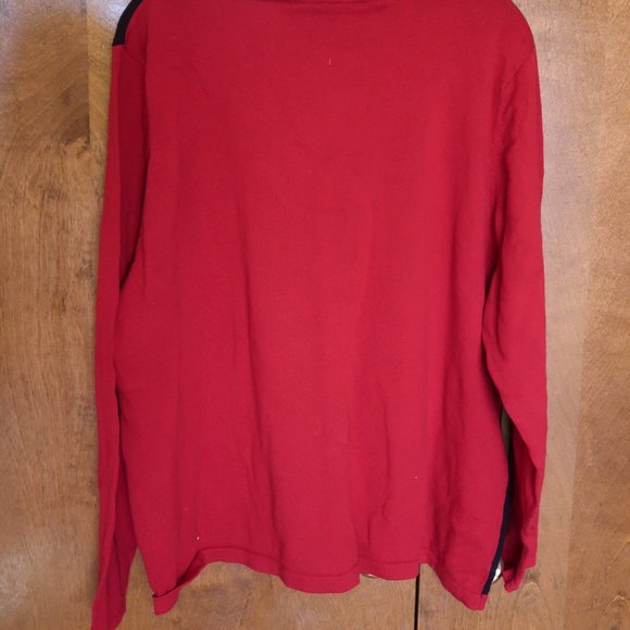 East 5th Woman Long-Sleeve Pullover Sweater with 2-1 Shirt Collar in Size 3X - Picture 9 of 9